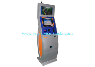 19 Inch Anti Vandalism Interactive Monitor Touchscreen Waterproof LED With Coin Acceptor