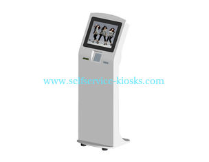 Credit Card Reader Touch Screen Information Kiosk 17" Infrared For Stations S834