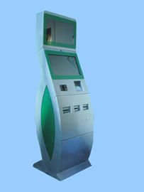 Multimedia Kisoks With Dual Display, Cash Acceptor, Card Dispenser For Mall / Exhibition Centers