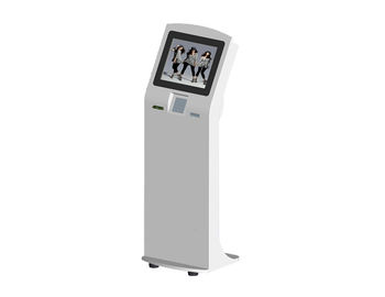 Credit Card Reader Touch Screen Information Kiosk 17" Infrared For Stations S834