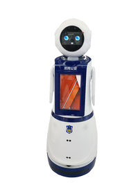 Охраните киоск 4Г ЛТЭ экрана касания робота позволенный для помогать регулярной работе